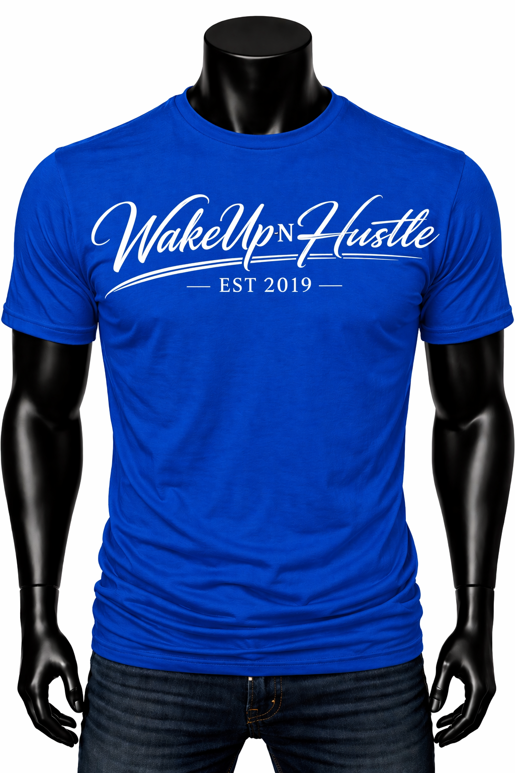 WakeUp N Hustle Tee – EST 2019