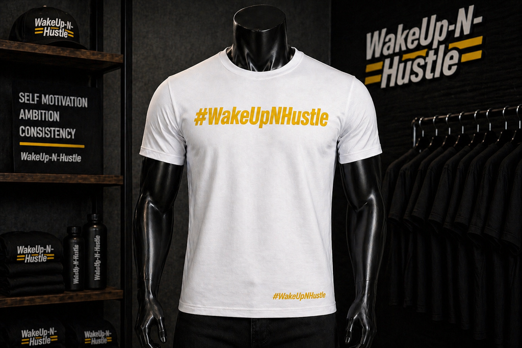 WakeUp-N-Hustle - # Tee